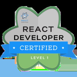 React.js Developer Certification