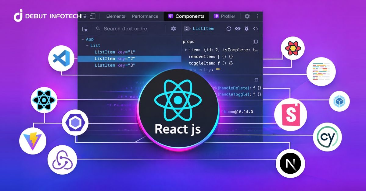 List of Top ReactJS Development Tools