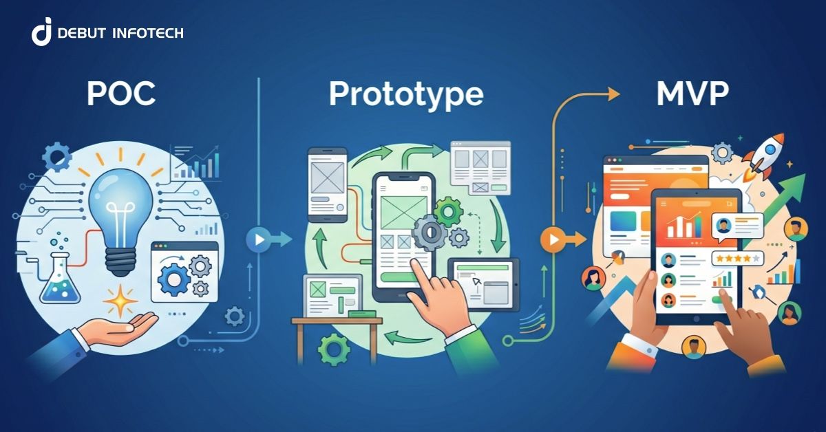 MVP vs Prototype vs POC: How to Choose the Right Product Strategy in 2026