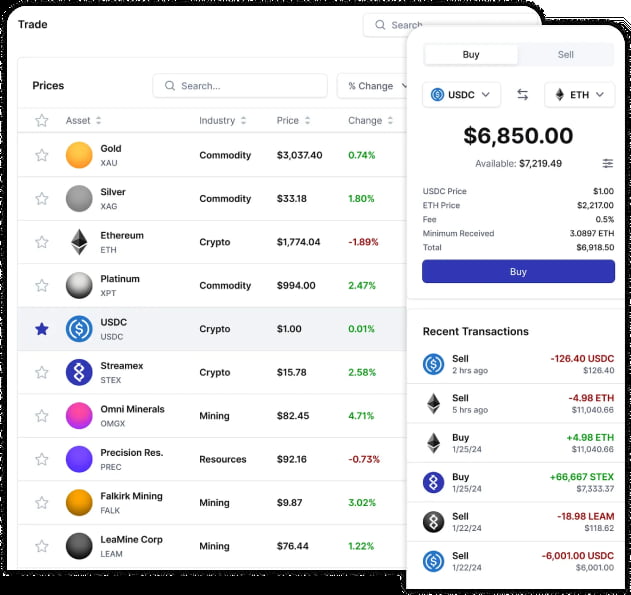 Decentralized Crypto Exchange (DEX)