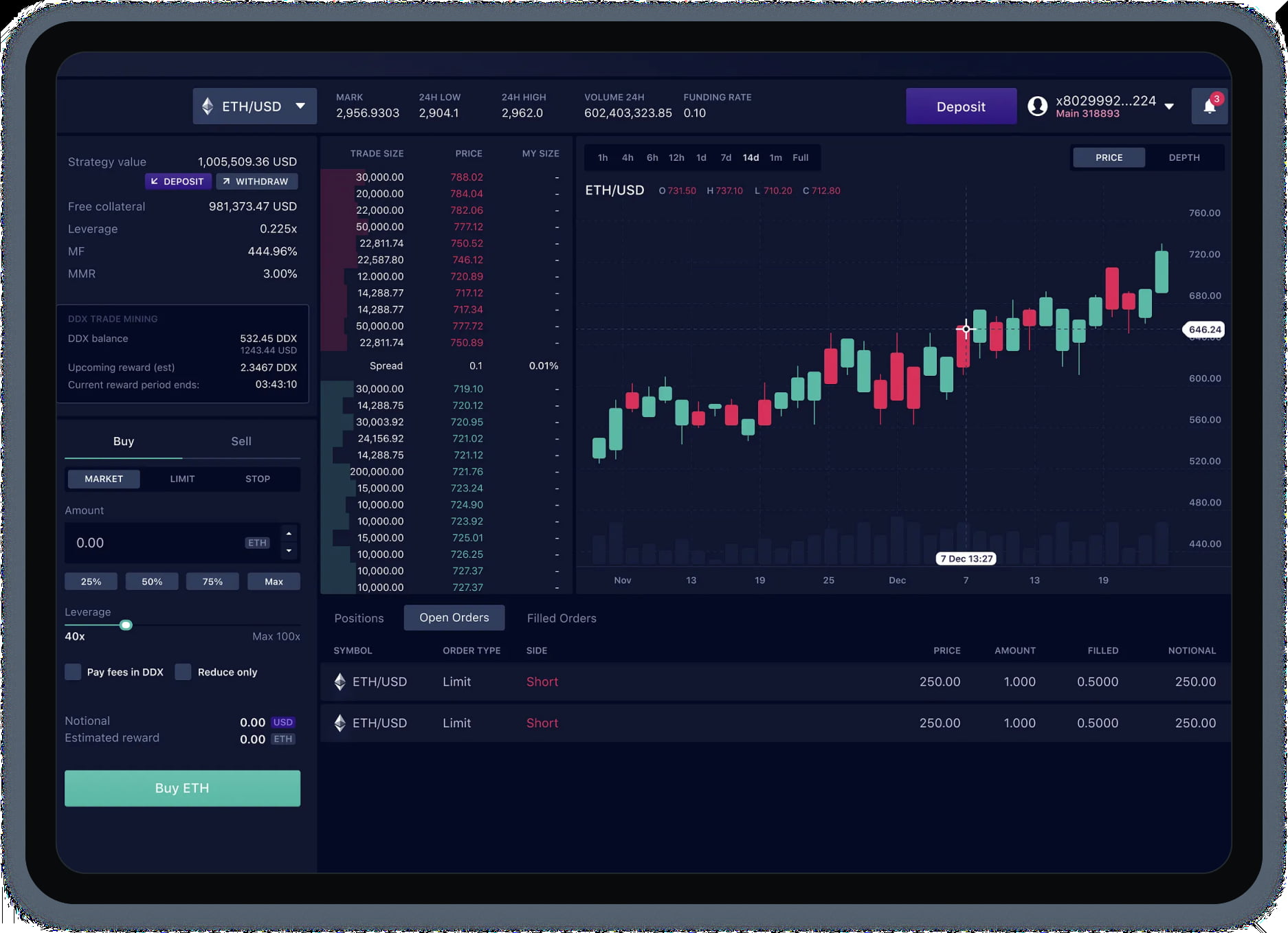 End-to-End DeFi Exchange for Secure Crypto Trading