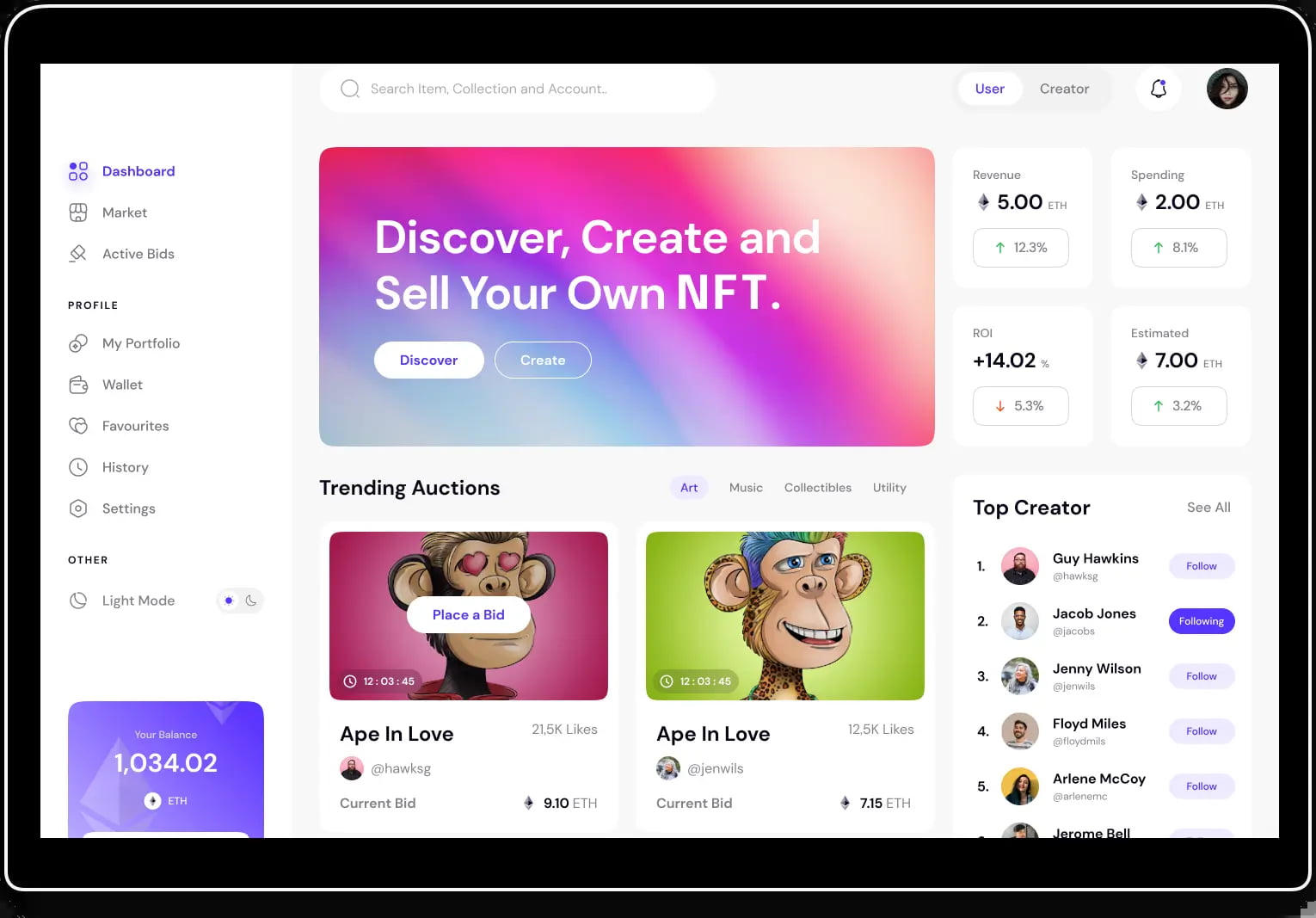 DeFi-Powered NFT Platform for Secure Trading & Management