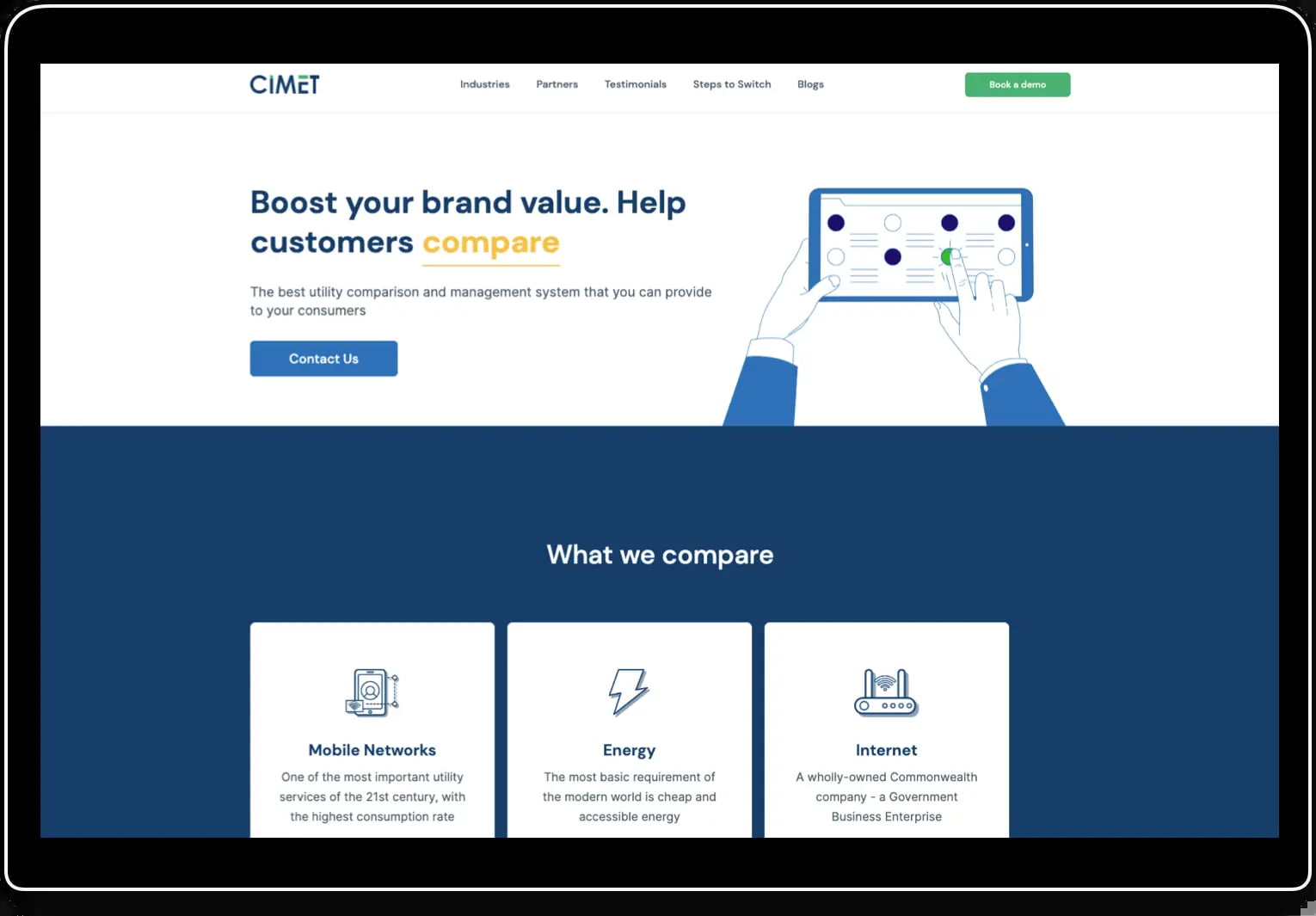 A Full-Stack Powered Utility Comparison Platform