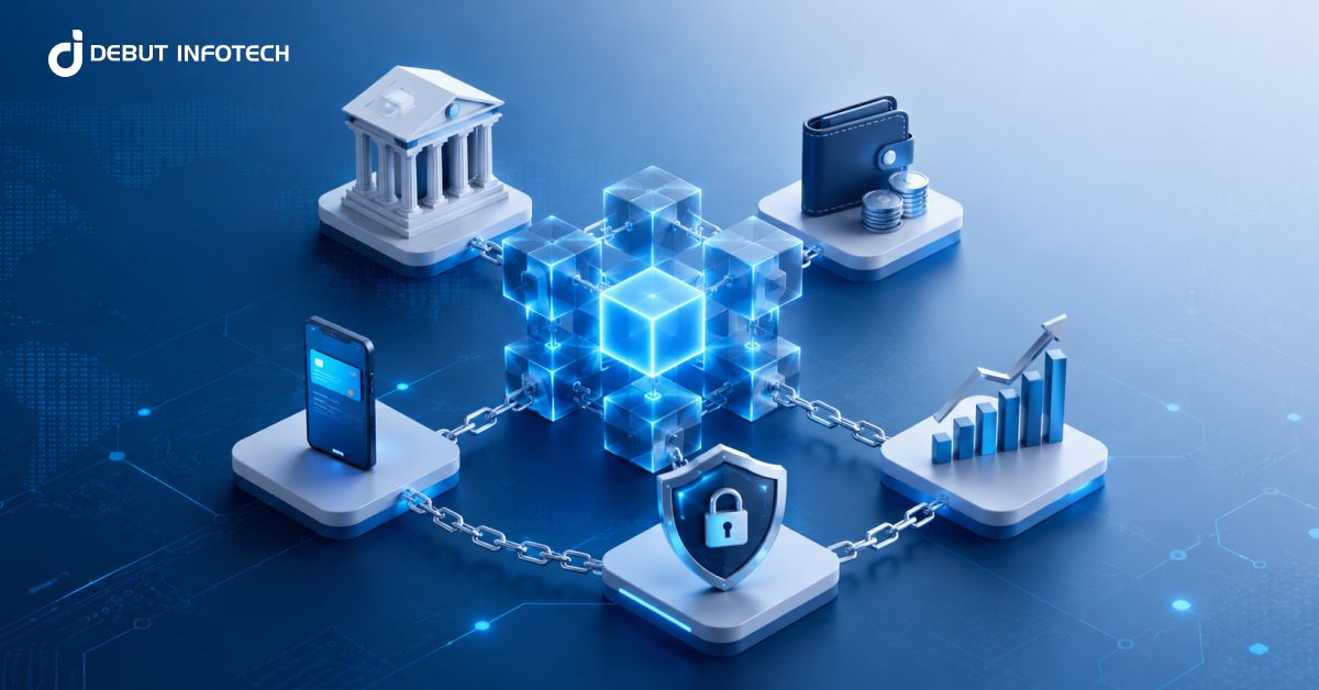 Blockchain in Fintech: Benefits, Use Cases, Architecture, Costs & Future Trends