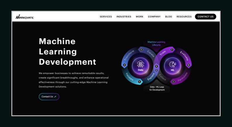 ML Consulting Company | Markovate