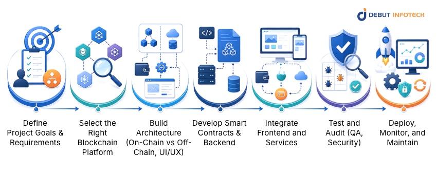 How to Build a Blockchain Application: Step-by-Step Process