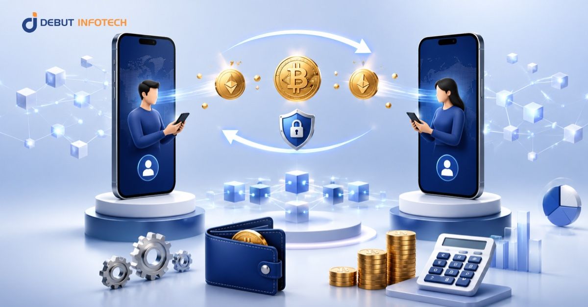 P2P Crypto Exchange Development Cost in 2026 | Debut Infotech