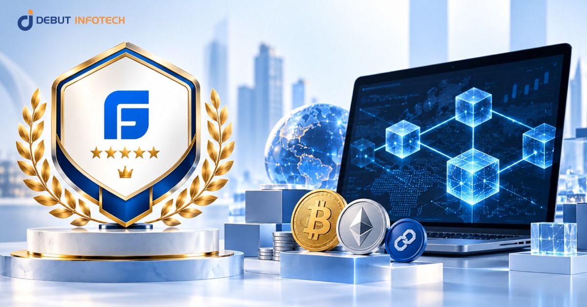 Debut Infotech Earns Industry Leader Recognition on the GoodFirms Leaders Matrix for Blockchain Development