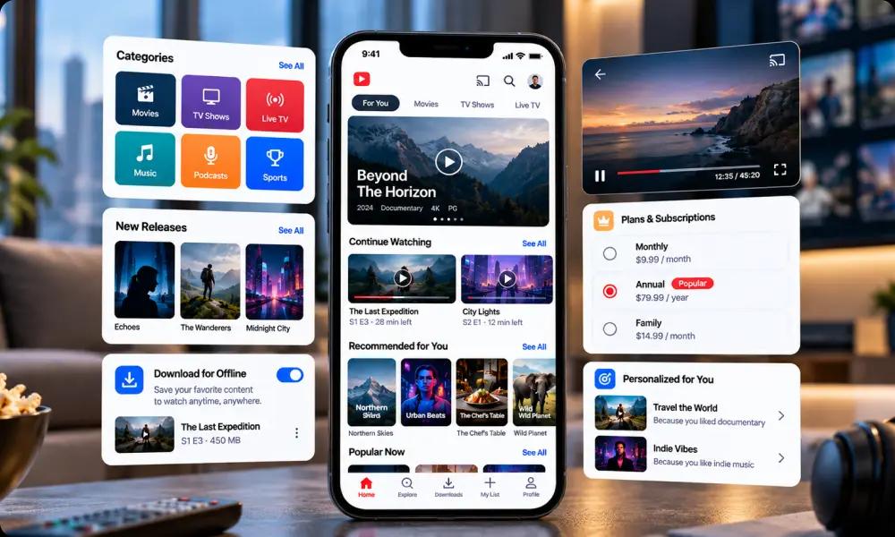Content & Streaming Applications
