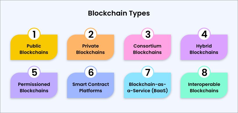 A Profound Exploration of Enterprise Blockchain Types