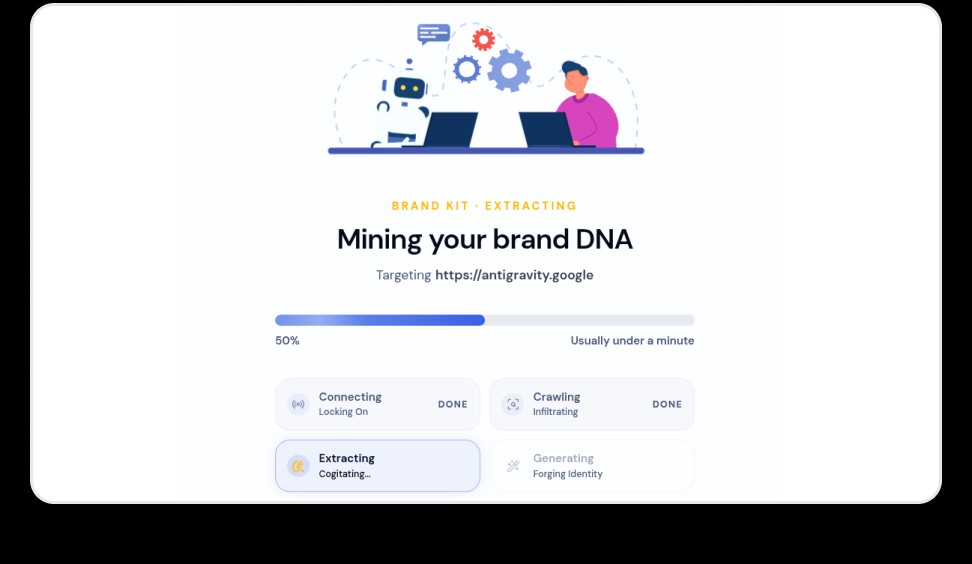 Brand intelligence and contextual consistency engine in Drawpost