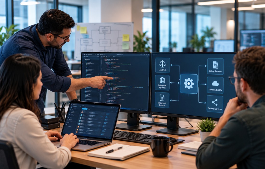 Development & Integration stage of legal software development