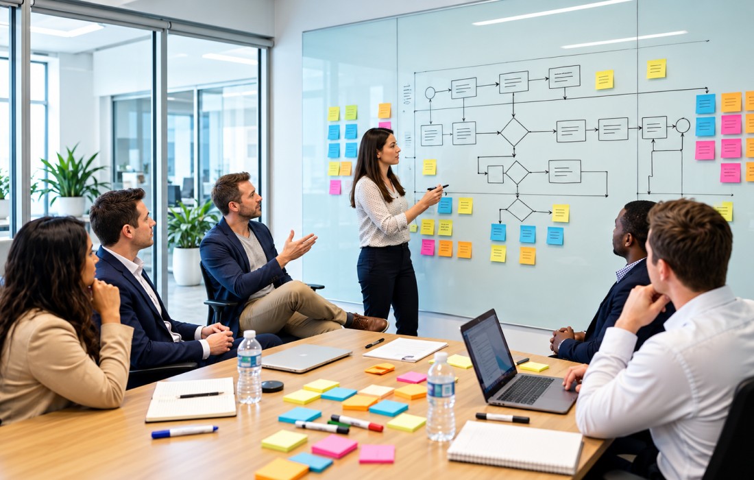 Discovery & Workflow Mapping stage of legal software development
