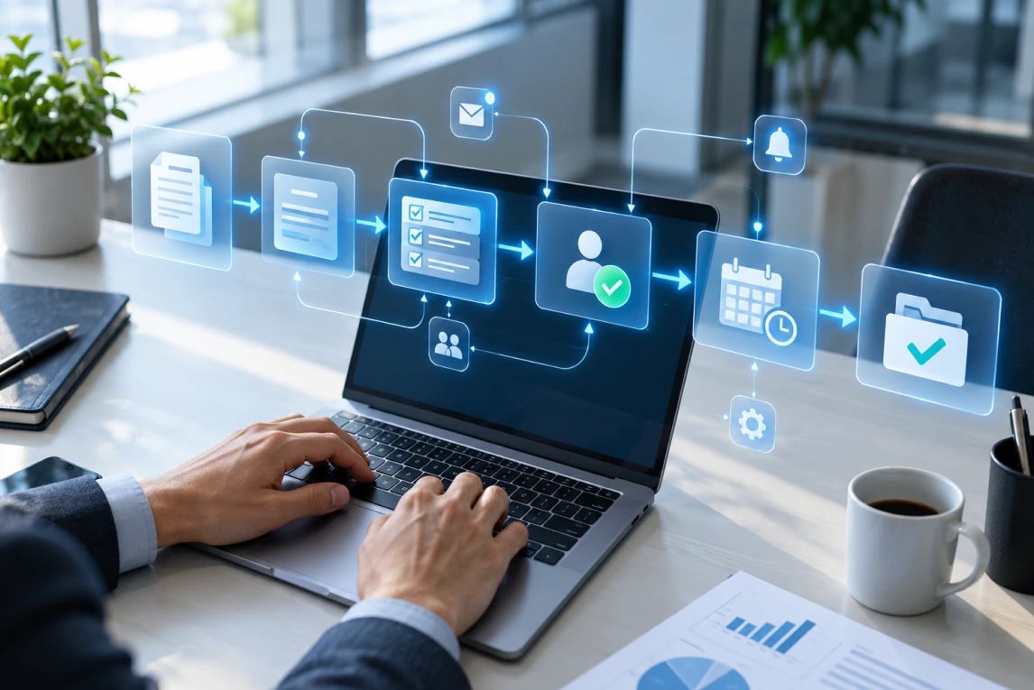 Intelligent automation routing legal requests and approvals