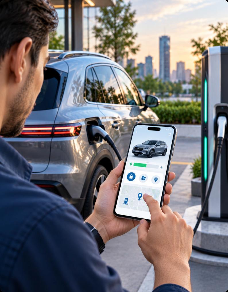 Automotive mobile app development