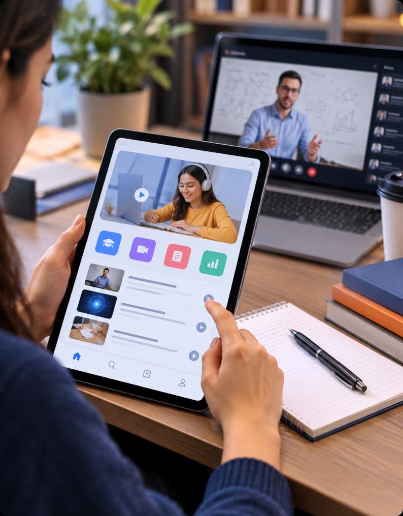 Education mobile app development