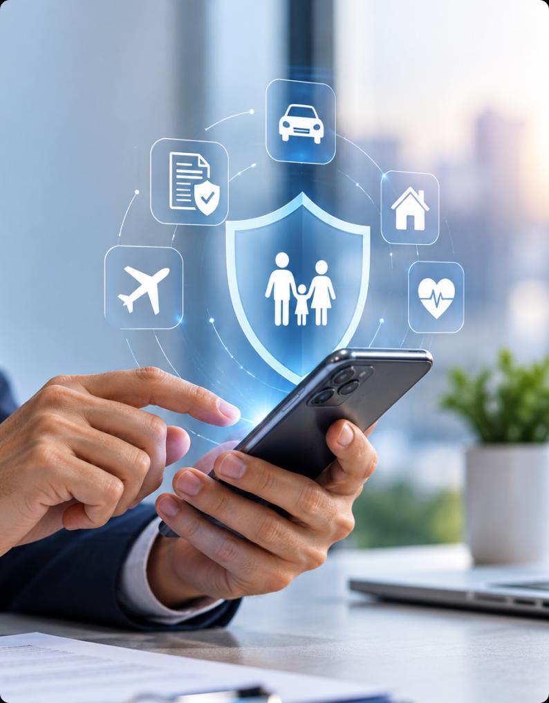 Insurance mobile app development
