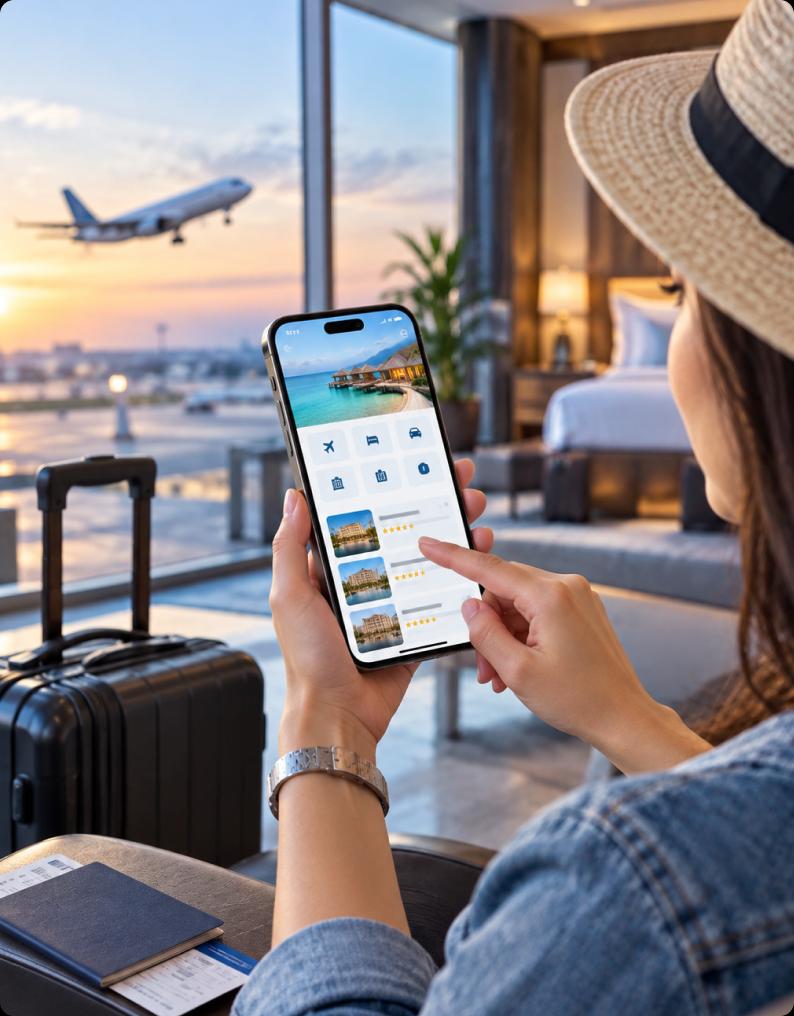Travel mobile app development
