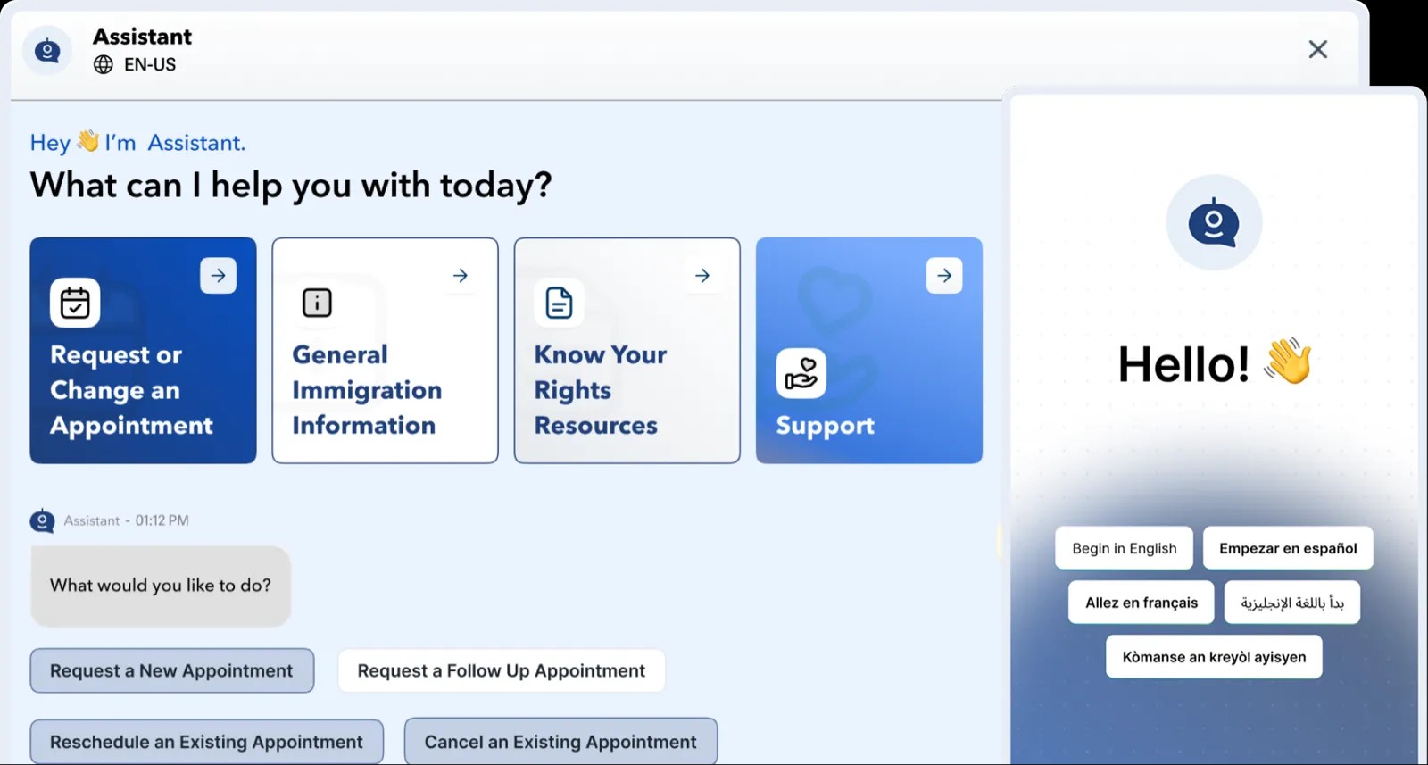 Enterprise AI Chatbot & Legal Automation Platform for Immigration Case Management preview